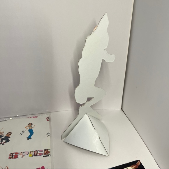 Vintage 90s Spice Girls Lot Gift-wrap Postcard Lollipop Tins Hat Mirror Pin Y2k - Picture 6 of 16